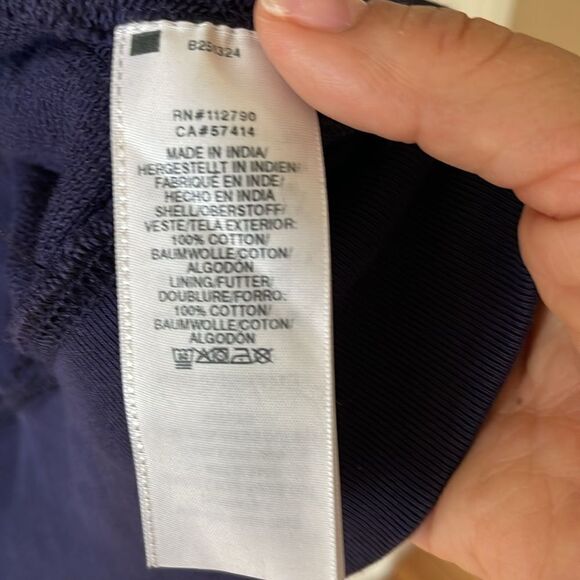 True Religion burgundy and navy zip front hoodie - Picture 6 of 7